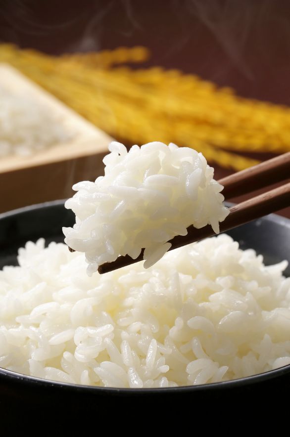 炊きあがった天のつぶ